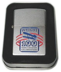ライト兄弟100周年ジッポー　Wright Brothers 100th Logo
