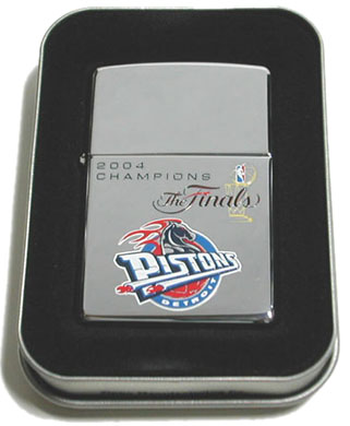 2004 NBA チャンピン ジッポー　Detroit Pistons Zippo