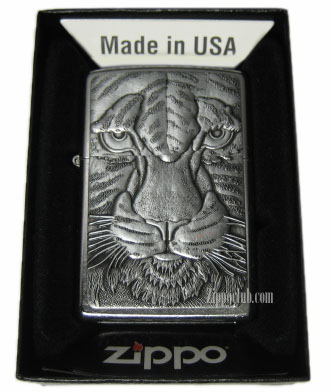 タイガー・エンブレム・ジッポー　Tiger Emblem Zippo