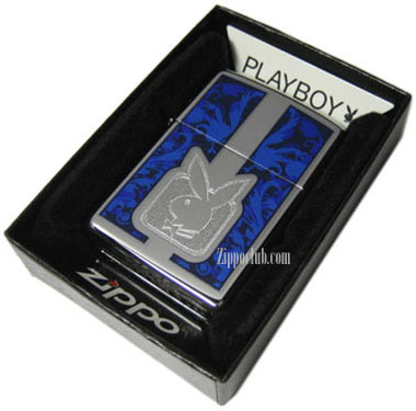 プレイボーイ・ブルー Playboy Blue Zippo