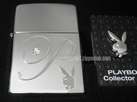 No.24778 Playboy Zippo Lighter and Pin Gift Set.