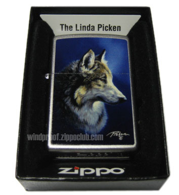 No.24783 Wolf-Linda Picken Zippo