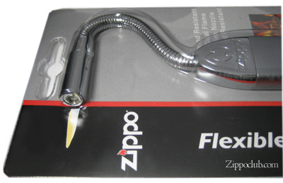 ZIPPOフレック・ネック・ユーティリティ・ライター(サテン・シルバー) Flex Neck Utility Lighter Sliver