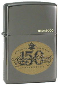 アンハイザー・ブッシュ150周年記念ZIPPO