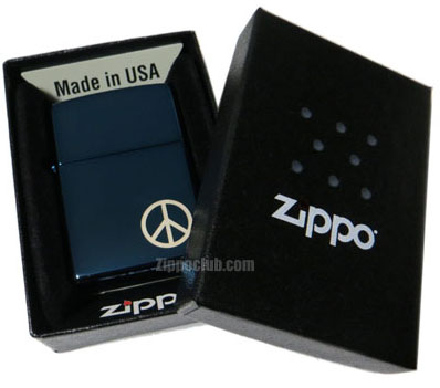 ピース・オン・ザ・サイド・ジッポーライター Peace On The Side Zippo