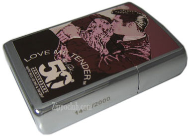 エルビス・プレスリー50周年記念ZIPPO
Elvis - Love Me Tender