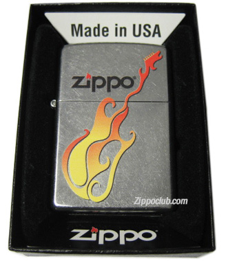 ジッポー・フレーミング・ギター Zippo Flaming Guitar