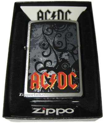 AC/DC　レッド・ロゴZIPPO