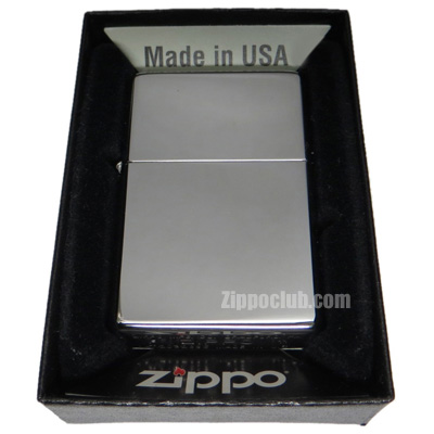 ビンテージ・ハイ・ポリッシュ・クロム・ジッポーライター Zippo Vintage High Polish Chrome
