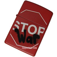 STOP WARのメッセージが込められたZIPPO STOP WARのメッセージが込められたZIPPO