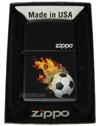 炎のサッカーボールZIPPO
