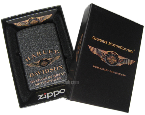 ハーレーダビッドソン110年ジッポー Harley Davidson 110th Zippo