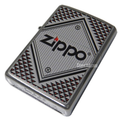 ZIPPOレッド＆クロム Zippo Red & Chrome Zippo