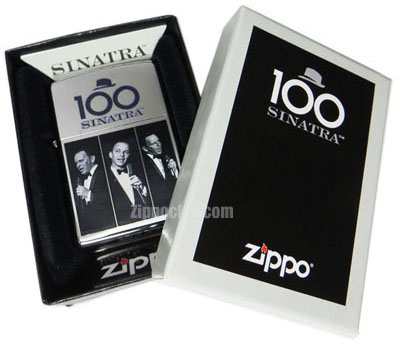 フランク・シナトラ生誕100年のZIPPO