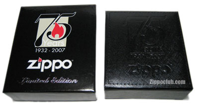 ZIPPO社創立75周年記念ジッポー限定版