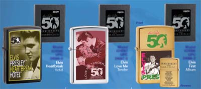 エルビス・プレスリー50周年記念ZIPPO
Elvis - Love Me Tender