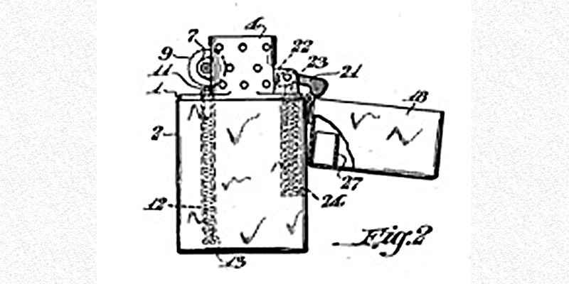 ZIPPOライターの特許